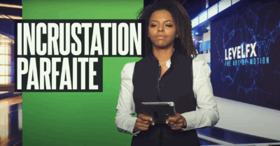 Incrustation sur fond vert